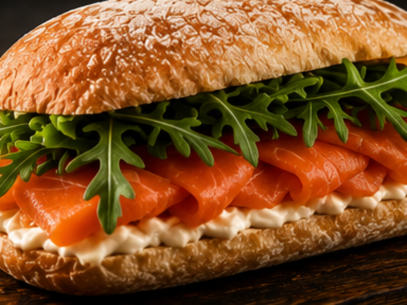 Panini de Salmón de Terraza Brasil