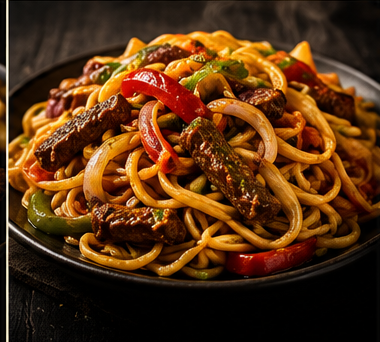 Tallarín Saltado